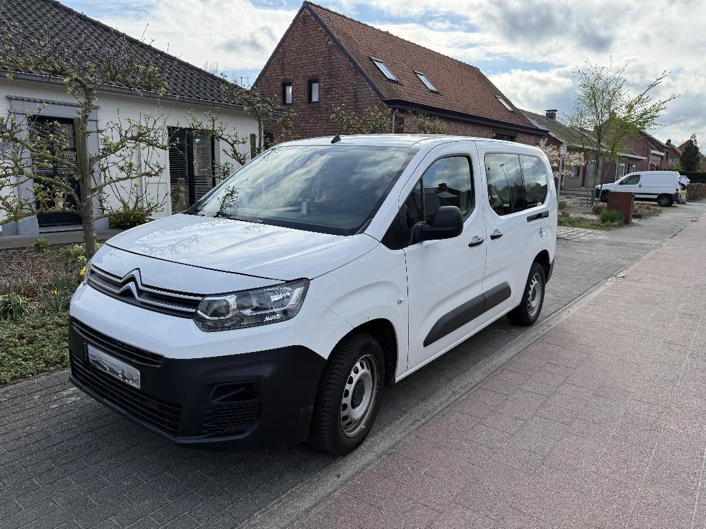 Citroën Berlingo 1.5 Blue HDI Lang chassis, Auto's, Voorwielaandrijving, Stof, 4 cilinders, Citroën