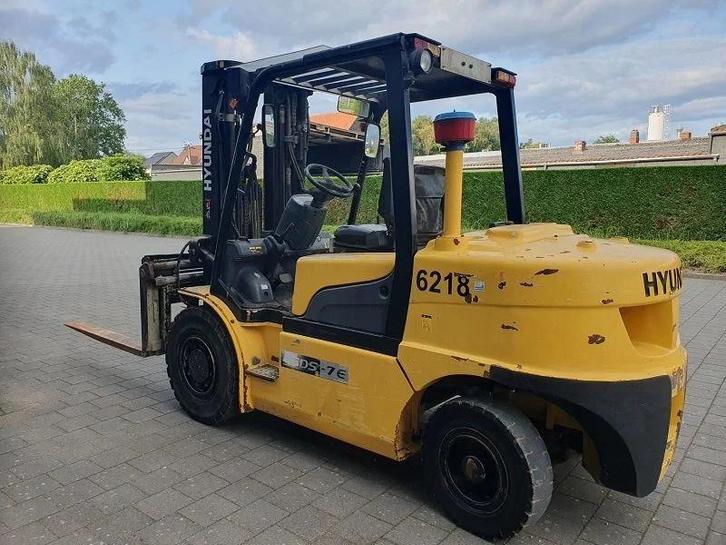 Hyundai 45DS.7E 7 ton 45DS.7E (bj 2012), Zakelijke goederen, Machines en Bouw | Heftrucks en Intern transport, Heftruck, Overige aandrijving