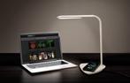 Bureaulamp met Ingebouwde Draadloze Oplader NIEUW, Neuf, Moins de 50 cm, Enlèvement ou Envoi, Synthétique