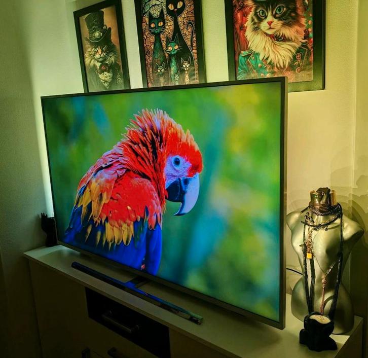 Philips 4K 3zijdige luxe Ambilight 140cm-55inch UHD LED, Audio, Tv en Foto, Televisies, Zo goed als nieuw, LED, 4k (UHD), Philips