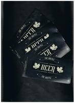 ÉTIQUETTE DE MARQUES DE BIÈRE, Envoi, Neuf, Autres types