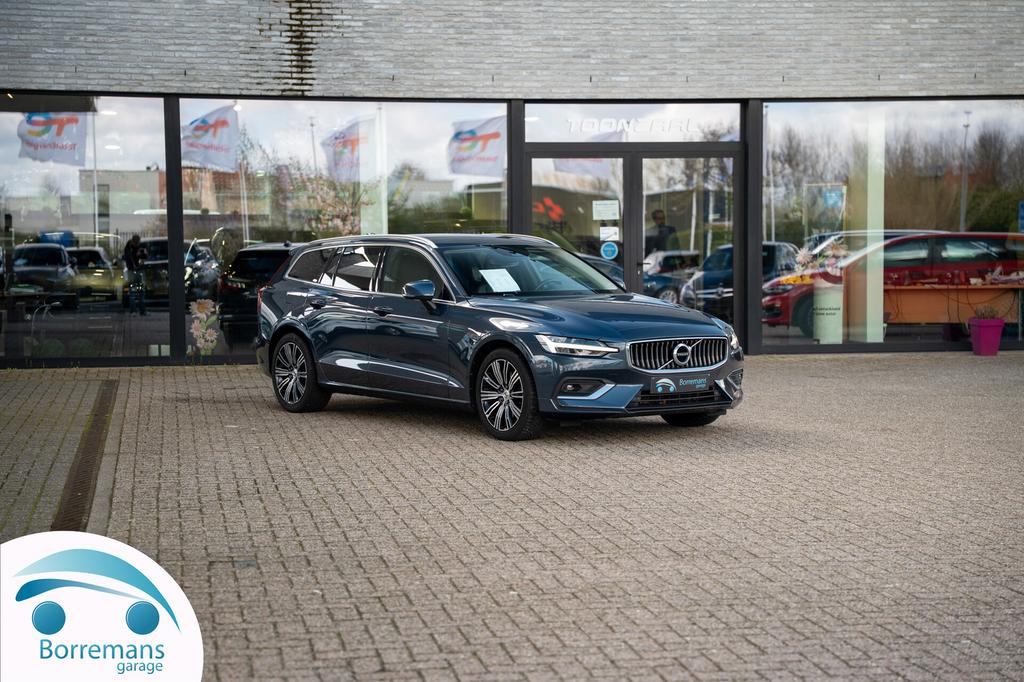Volvo V60 B3 MHEV INSCRIPTION Lane Assist/Leder/Elec. Zetel, Auto's, Volvo, Bedrijf, V60, ABS, Adaptieve lichten, Airbags, Airconditioning