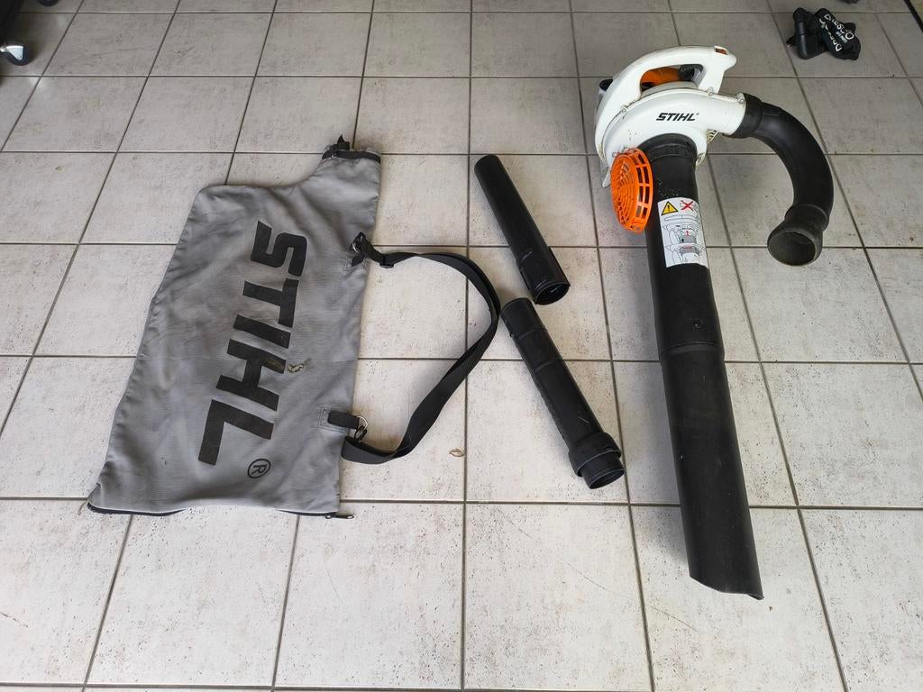 Stihl AH 56, Ophalen, Gebruikt, Met opvangzak, Handgedragen