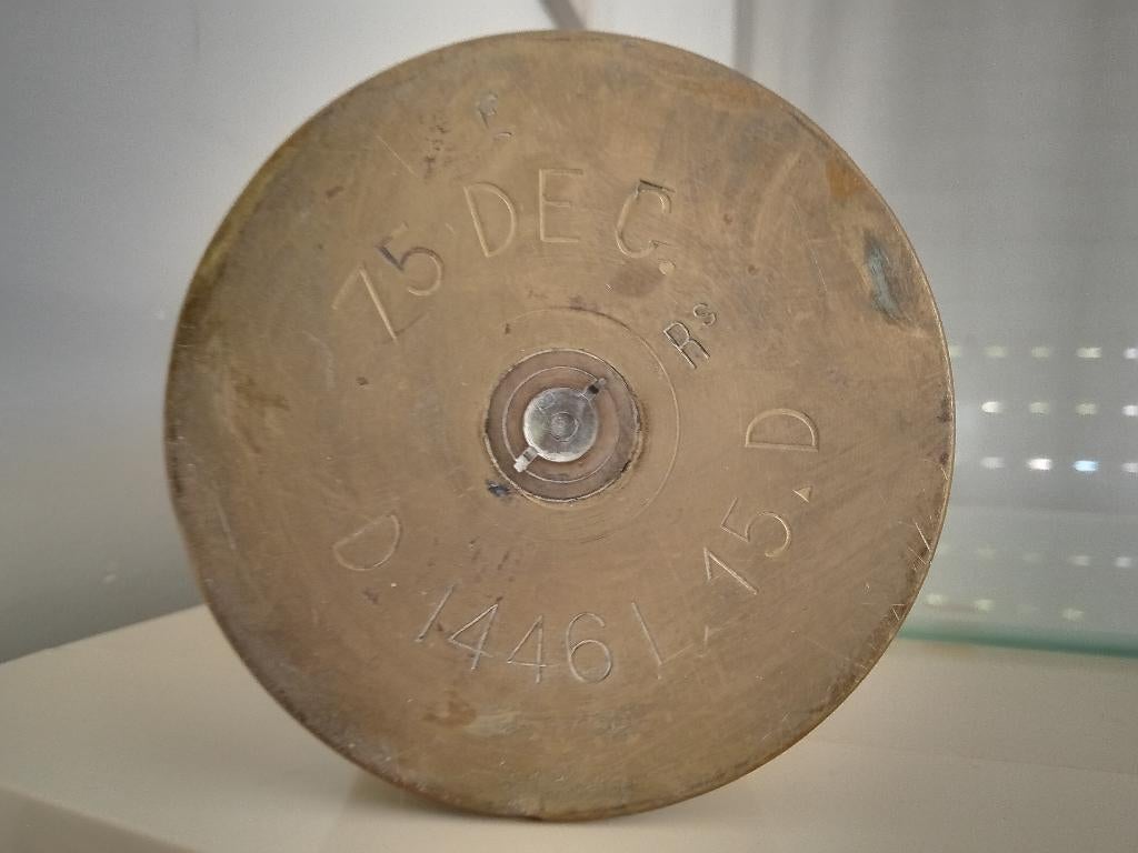 OBUS 1ste WO  GEPATINEERD  'Rs' koper  &  Nummering herkomst, Ophalen, Koper