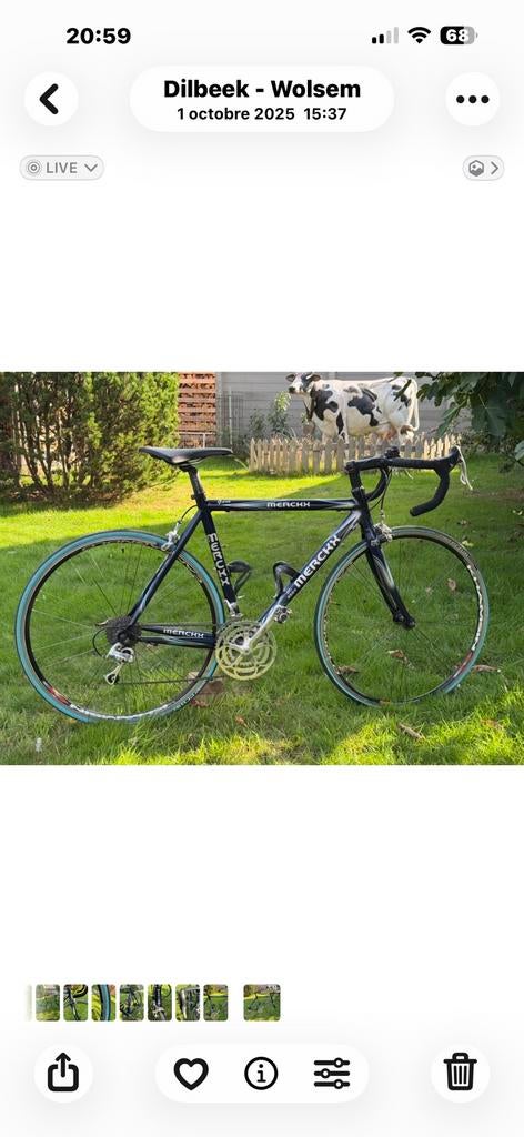 Vélo de course  56/58cm ( taille M/L), Enlèvement, Comme neuf