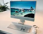 iMac M4 (2024)-512 GB/16 GB-2027 Garantie + Num Toetsenbord, Computers en Software, Apple Desktops, Ophalen, 24 pouces, SSD, IMac