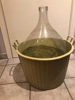 Dame-jeanne mandfles, Ophalen