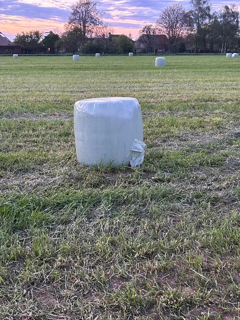 Midibalen voordroog hooi, Enlèvement