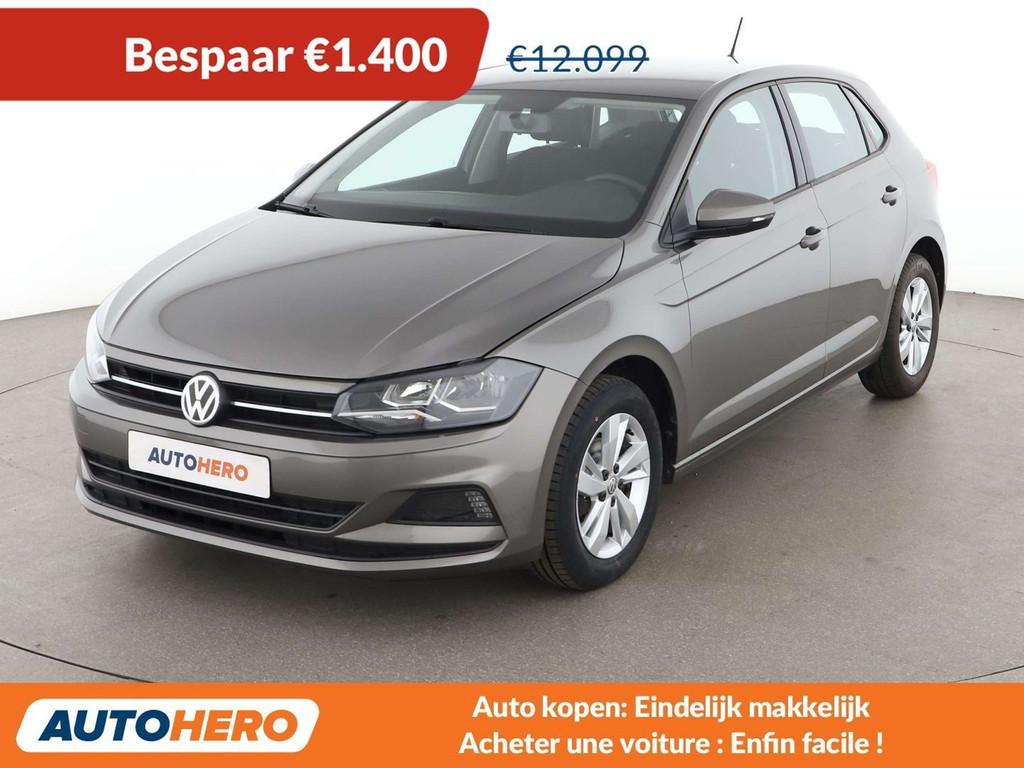 Volkswagen Polo 1.0 Advance (bj 2018), Auto's, Voorwielaandrijving, Stof, Gebruikt, 59 kW