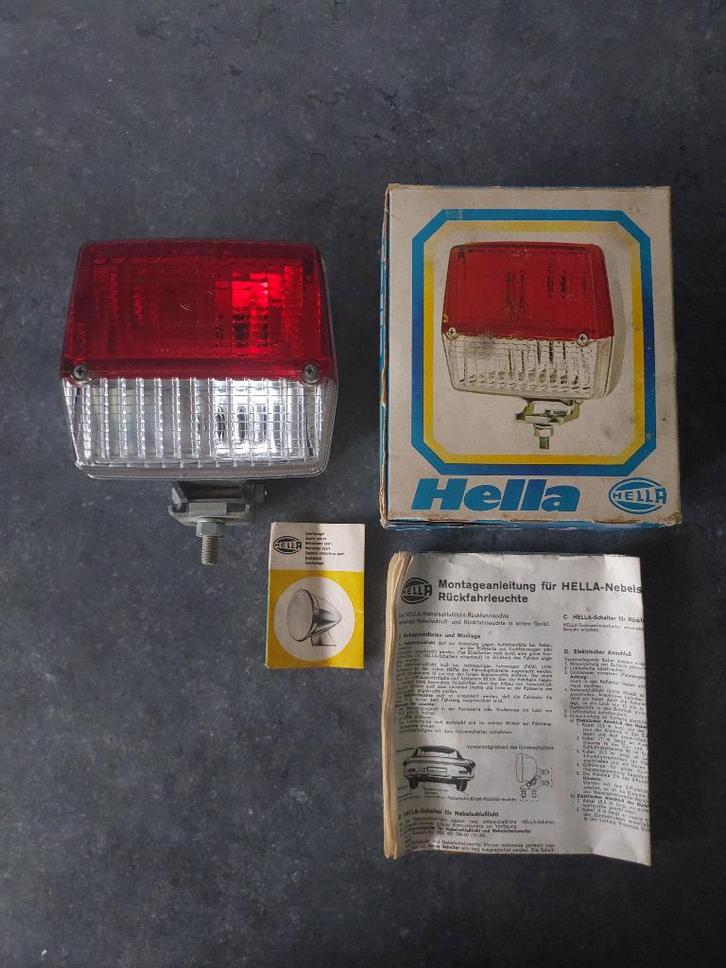 NOS Hella NES21 ZR CC Combinatie Mistlamp Oldtimer VW, Auto-onderdelen, Verlichting, Alfa Romeo, Mercedes-Benz, Oldtimer onderdelen
