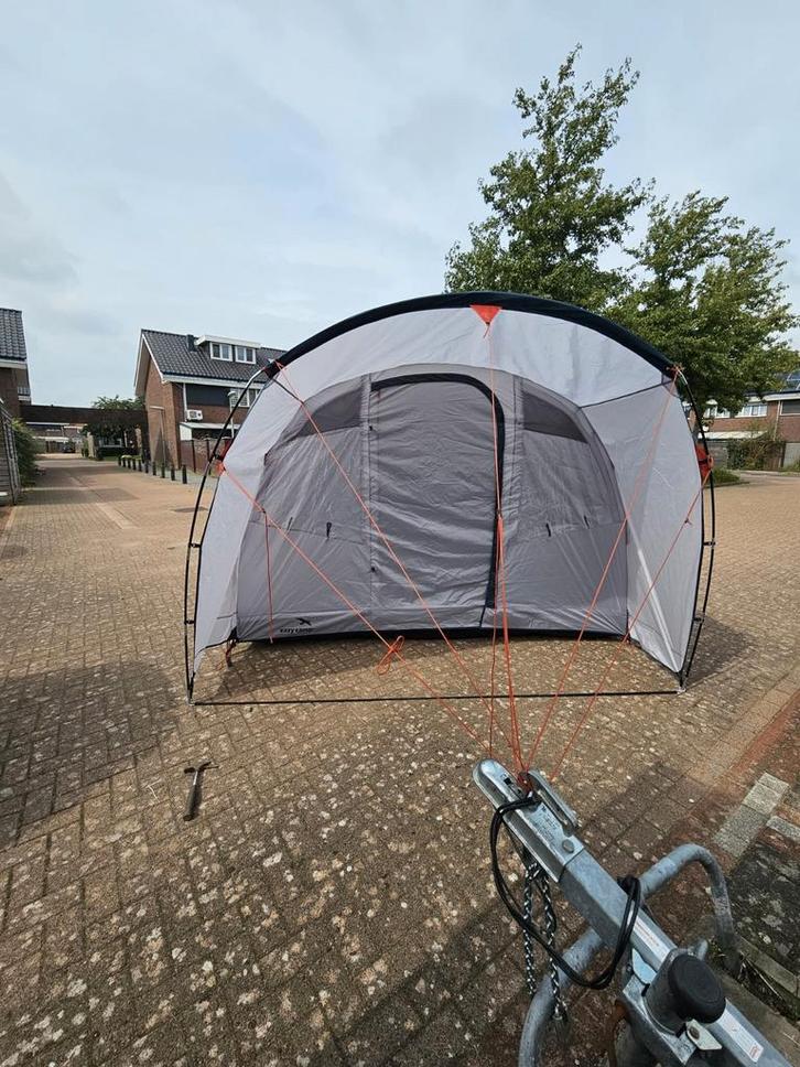 Easy Camp Palmdale 500, Caravans en Kamperen, Tenten, tot en met 5, Zo goed als nieuw, Ophalen of Verzenden