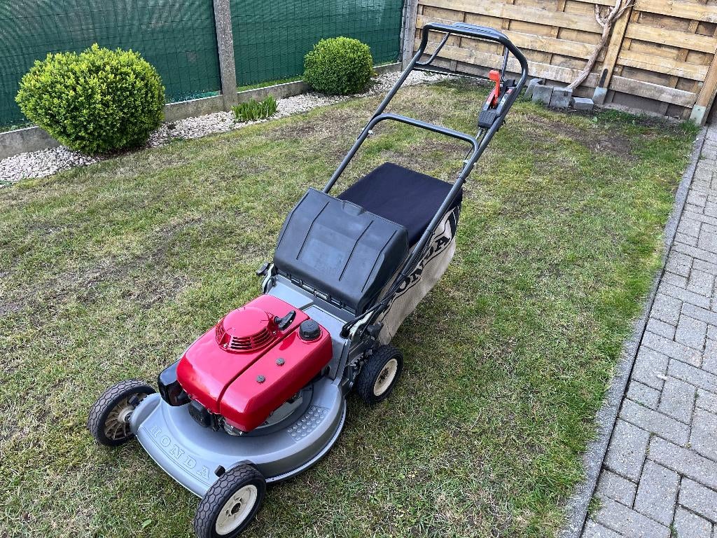 grasmaaier honda zelftrekker 6pk, Tondeuse rotative, Tondeuses à gazon à essence, Utilisé, Vitesses