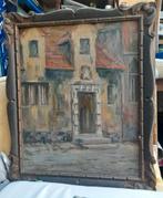 Peinture ancienne, O/p, Bruges, Lionel Poupaert, 1925, Enlèvement