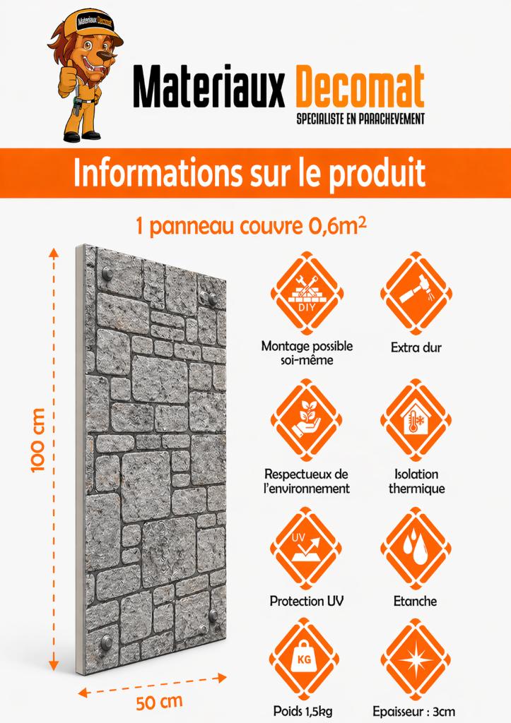 PANNEAUX MURAUX ACOUSTIQUES 3D, Enlèvement, Neuf