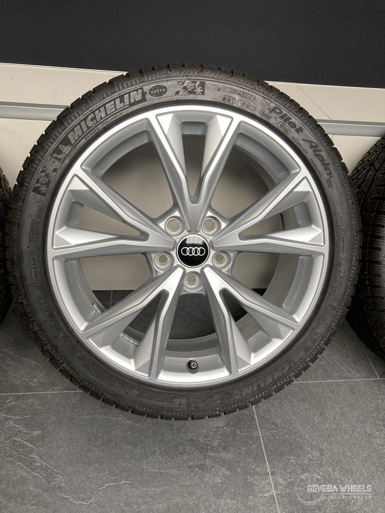 18 inch originele Audi A3 8P 8V 8Y velgen winterbanden 5x112, Pneus et Jantes, Pneus hiver, Véhicule de tourisme, -