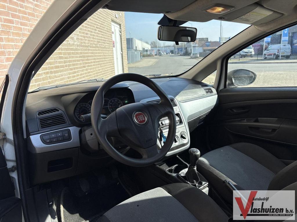 Fiat Grande Punto 1.3 M-Jet Actual | APK 02-2027 | beetje bl, Auto's, Fiat, Zwart, Grande Punto, Wit, Bedrijf