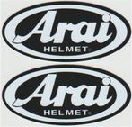 Arai Helmet sticker set #9, Motoren, Verzenden