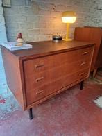 Commode scandinave teck 3 tiroirs, Enlèvement