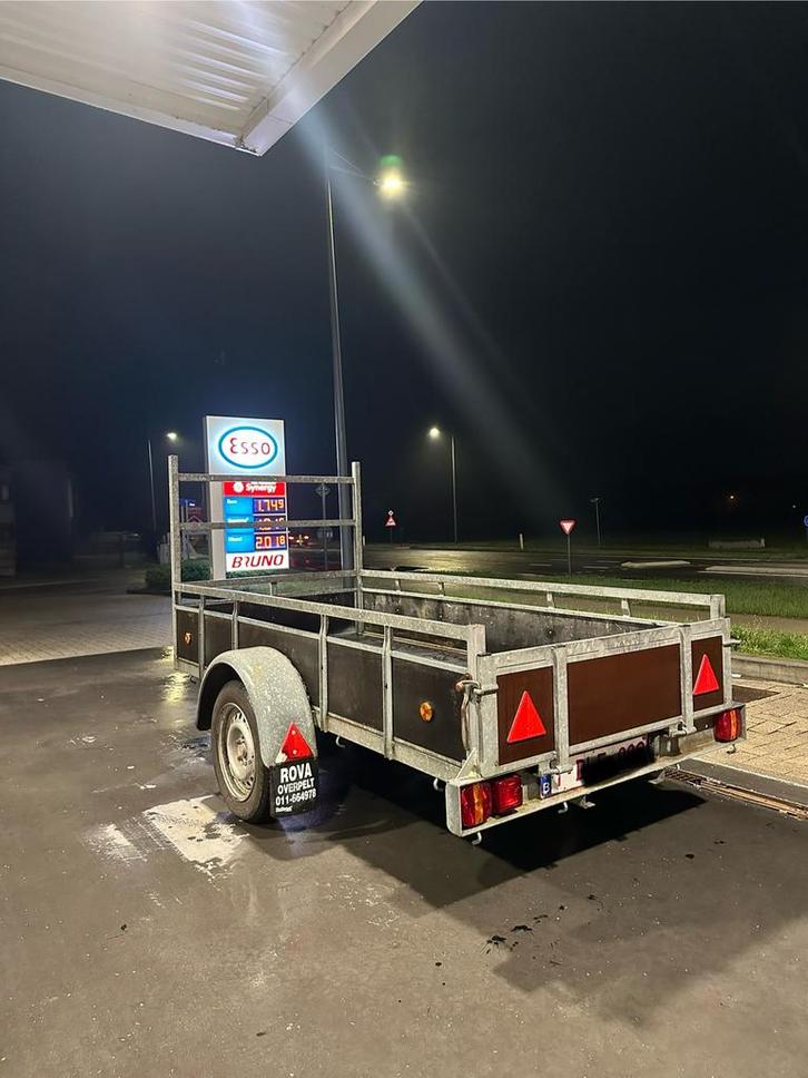 Zeer nette grote aanhangwagen te koop 250 X 130CM, Auto diversen, Aanhangers en Bagagewagens, Zo goed als nieuw, Ophalen of Verzenden