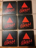 BASS - 6 sous-verres en plastique, Collections, Marques de bière, Enlèvement