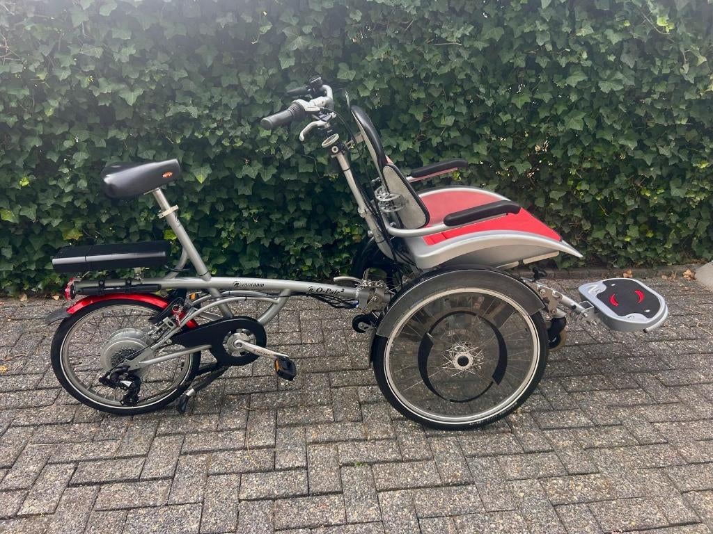 O Pair Van Raam rolstoelfiets XL Heinzmann deelbaar frame, Gebruikt, Versnellingen, Deels opvouwbaar, Ophalen