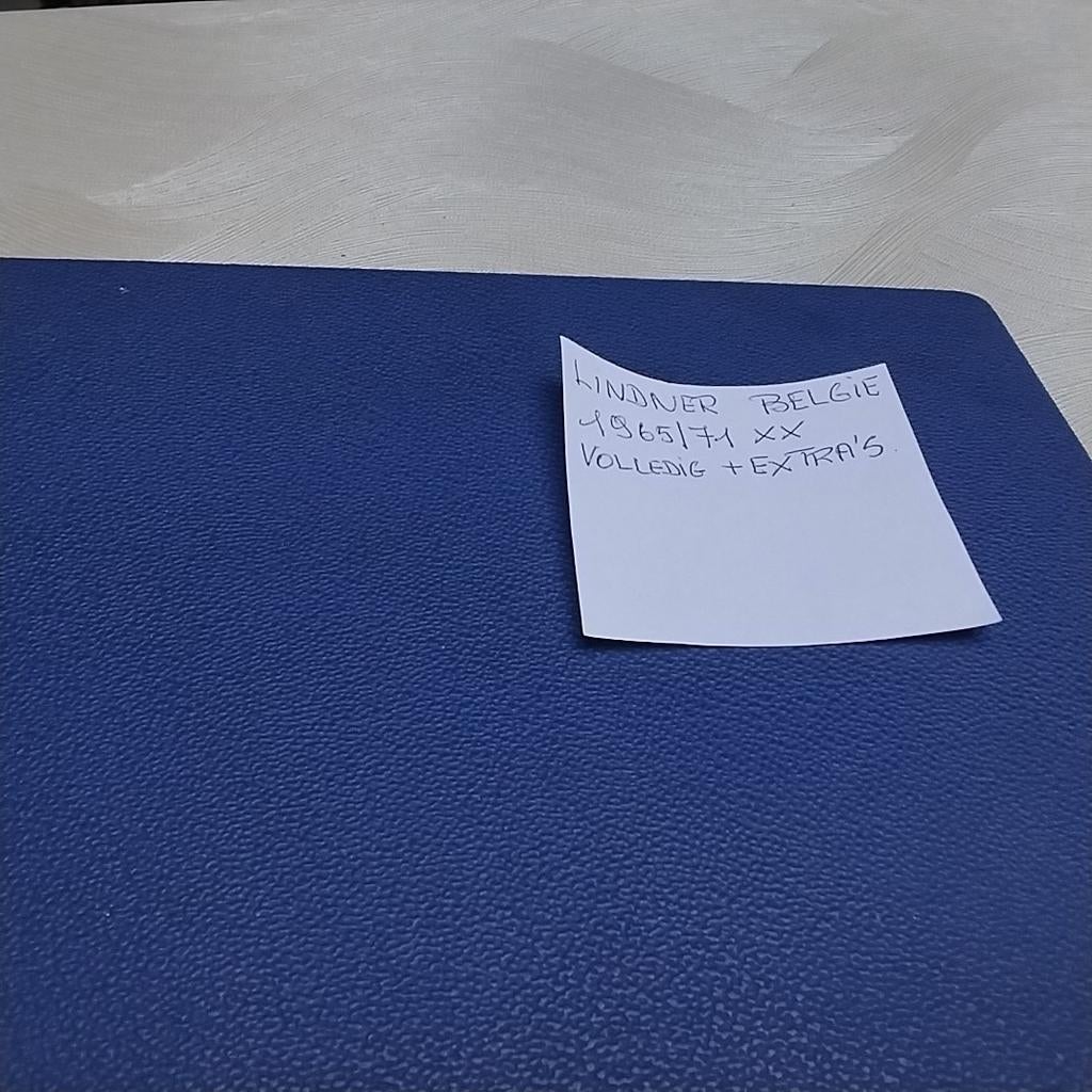 BELGIE 1965/71 postfris  volledig in LINDNER ALBUM, Ophalen of Verzenden