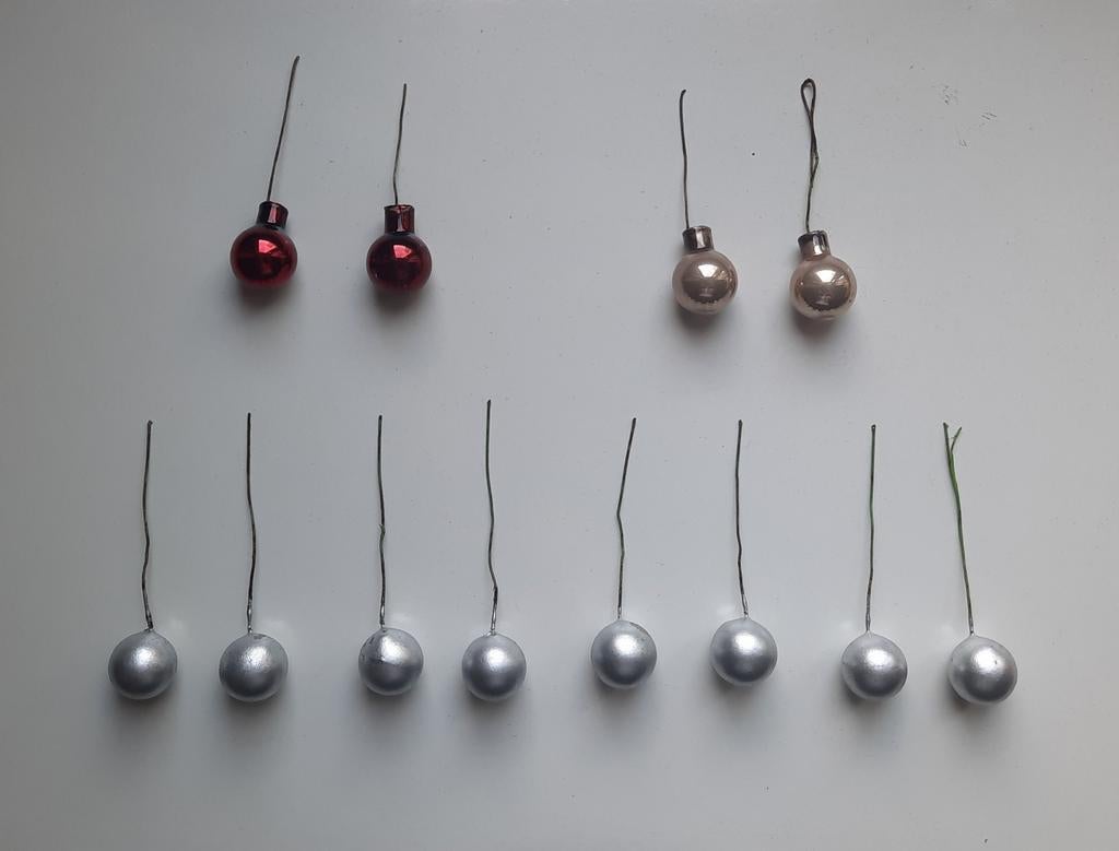 Mini kerstballen, Diversen, Kerst, Ophalen of Verzenden