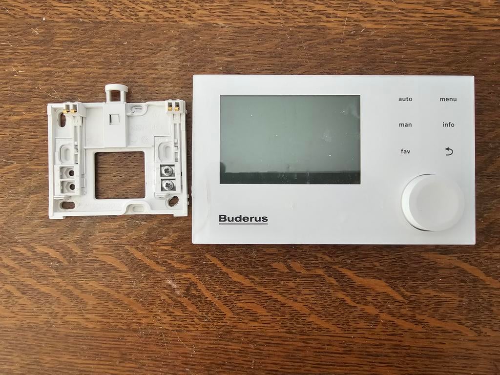 Buderus RC310, Ophalen