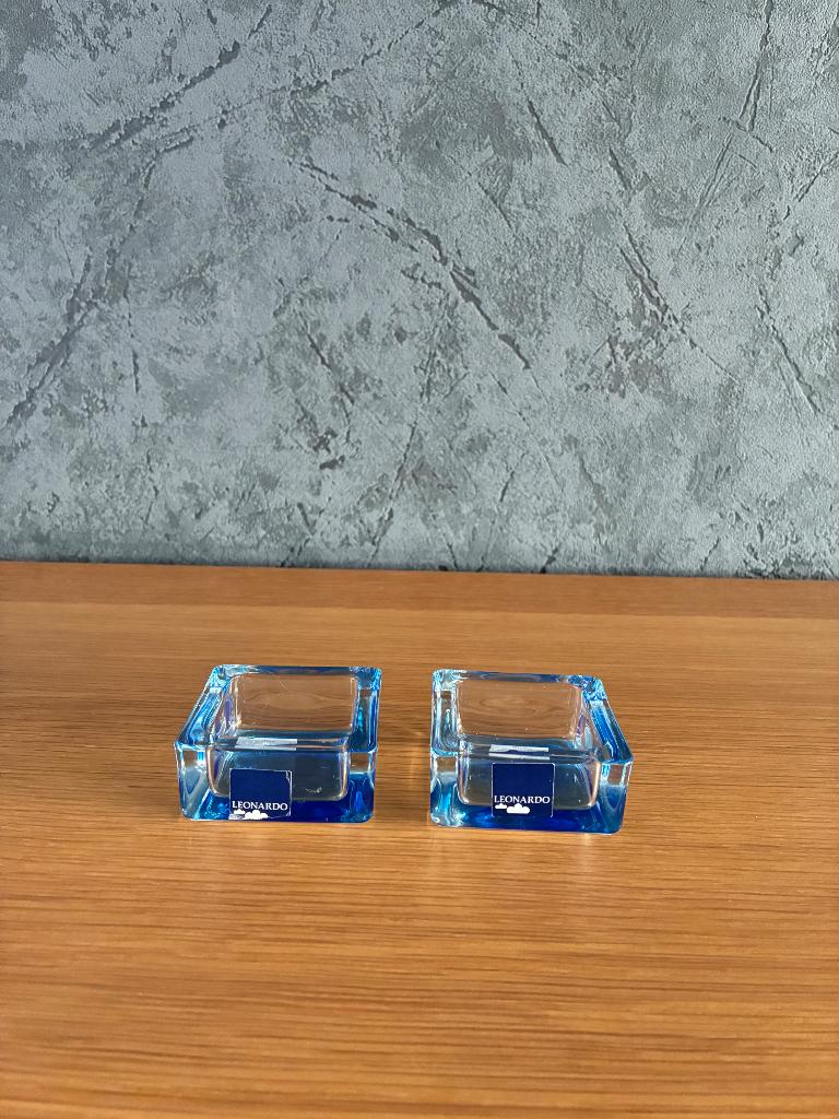 Kleine Theelichthouders van Leonardo, Ophalen, Zo goed als nieuw, Kandelaar, Minder dan 25 cm