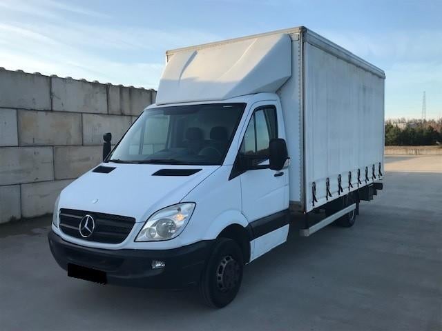 Camion à hayon Mercedes Sprinter 104000km, Autos, Camions, Euro 5, Achat, 3 places, Boîte manuelle