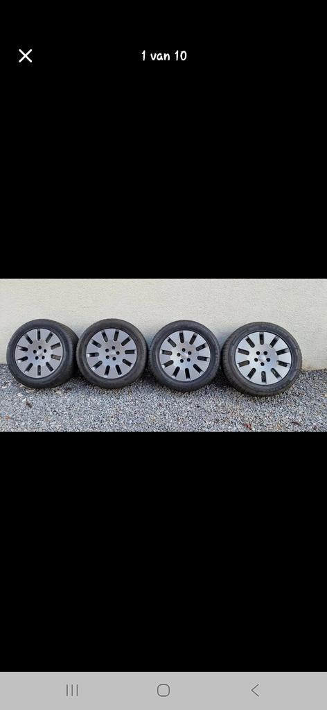 Audi A8 velgen R18 met winterbanden, Autos : Pièces & Accessoires, Pneus & Jantes, Enlèvement, Pneus hiver, Pneu(s)