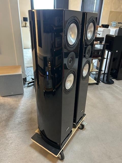 CANTON 870DC HGB heel mooi, Enlèvement, Utilisé, 120 watts ou plus, Haut-parleurs Frontaux, Arrière ou Stéréo