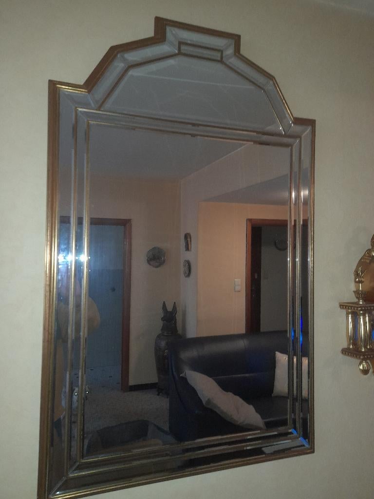 Miroir Biseauté doré or fin, Enlèvement