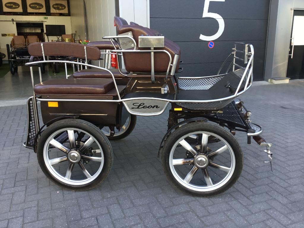 MARATHONWAGEN EASYSTEP, Animaux & Accessoires, Voitures & Carrosses, Comme neuf, Calèche marathon, Poney