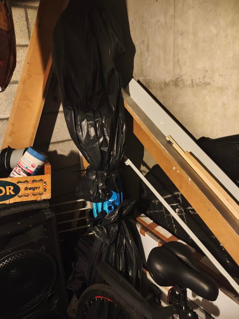 piscine utilisée une fois avec filtre et pastilles de chlore, Enlèvement