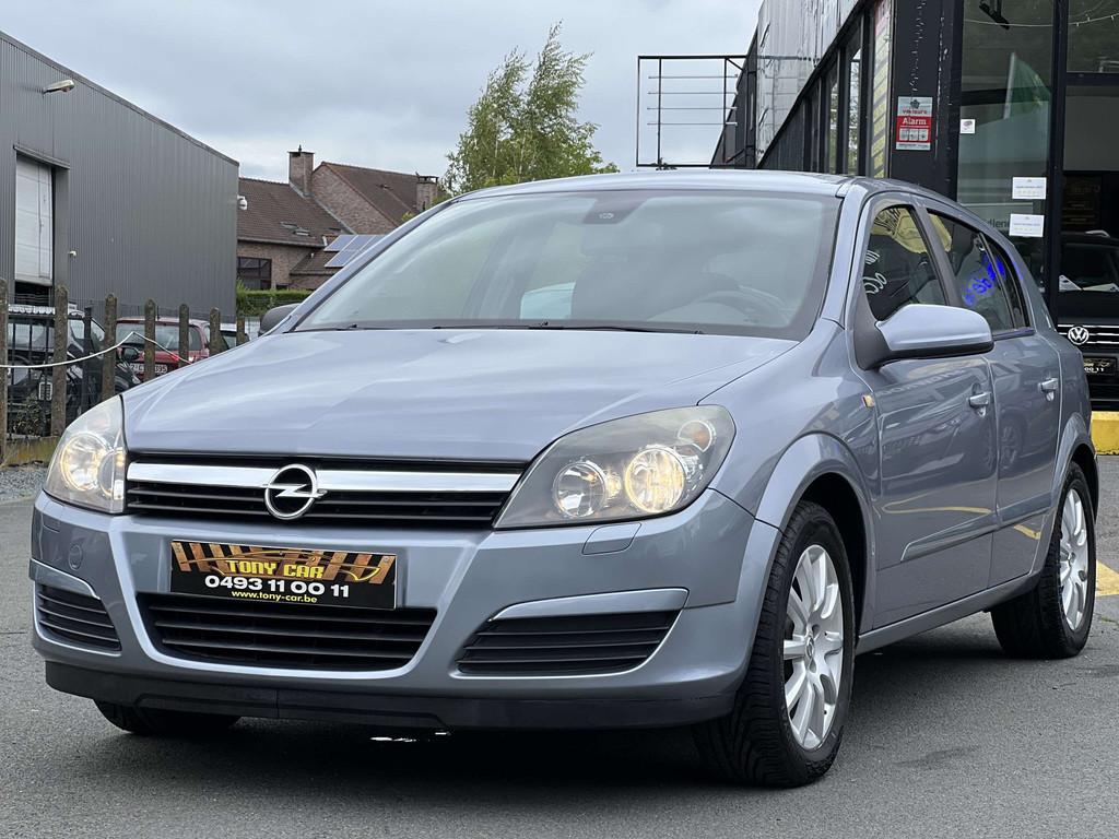 Opel Astra 1.6i 16v Elegance*boîte auto*CLIMA*JANTES*G 12M, Zwart, 4 cilinders, Bedrijf, Euro 4