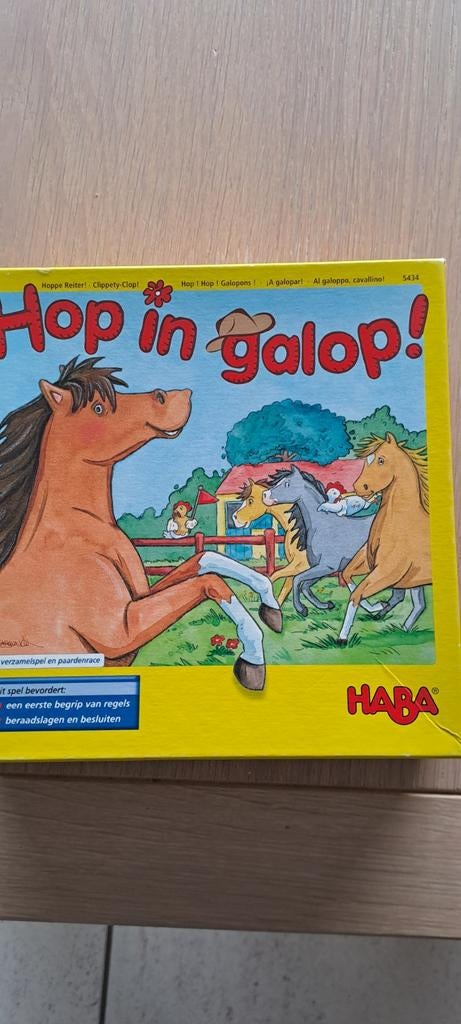 Haba, hop.in galop, Ophalen