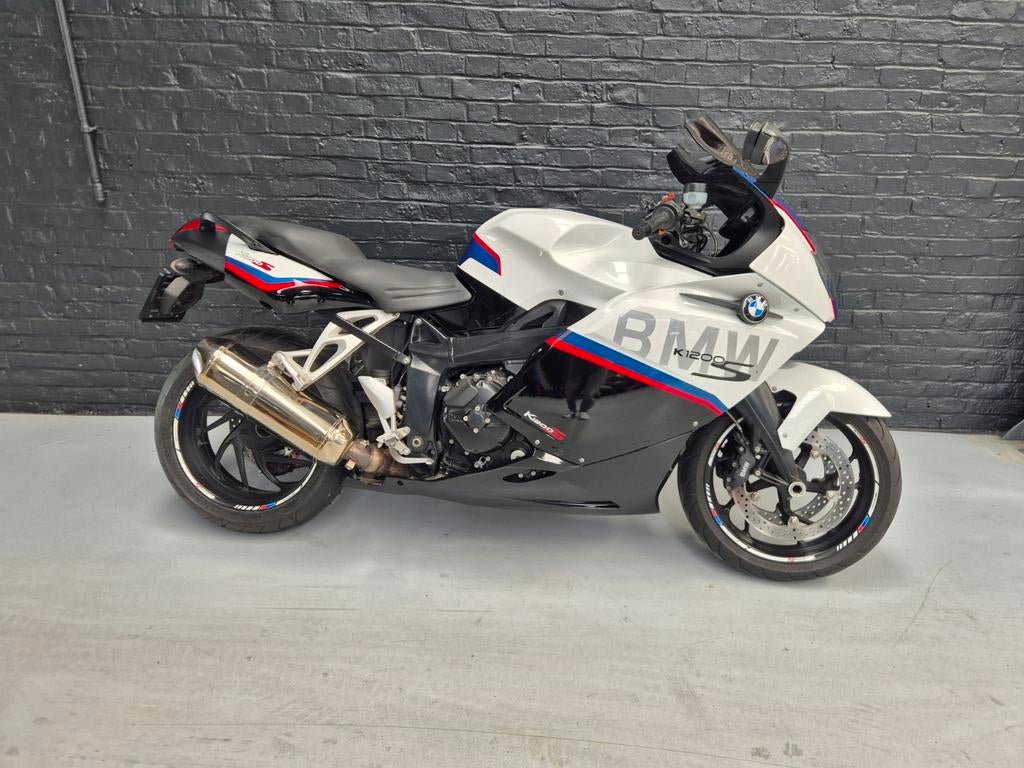 BMW K1200S 78.000km 167pk unieke kleurstelling, Motoren, Cardan-aandrijving, 4 cilinders, Motorrijbewijs A, Gebruikt