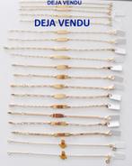 Bracelet identité (plaque à graver) bébé, or jaune 18K, NEUF, Bijoux, Sacs & Beauté, Enlèvement ou Envoi, Neuf, Jaune, Or