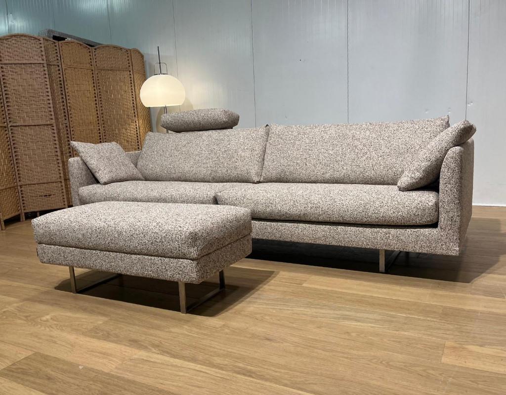 NIEUW Montis Axel 4-Zits + Hocker + GARANTIE NP €9.000, Nieuw, 75 tot 100 cm, Ophalen of Verzenden, Rechte bank