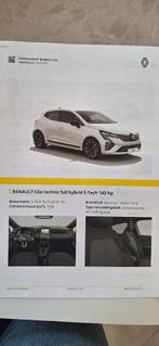 CLIO full-hybrid 145 pk * 86 km * NIEUWSTAAT, 4 zetels, Stof, Euro 6, 4 cilinders