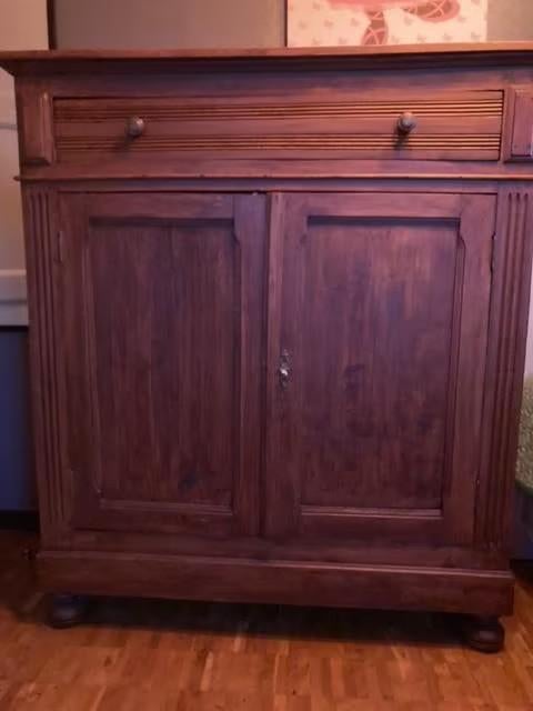 Oud kastje  120 jaar oud, Antiek en Kunst, Antiek | Glaswerk en Kristal, Ophalen