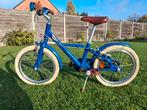 Blauwe kinderfiets decathlon 16 inch (b'twin), Fietsen en Brommers, Ophalen, Gebruikt, 16 tot 20 inch, Btwin