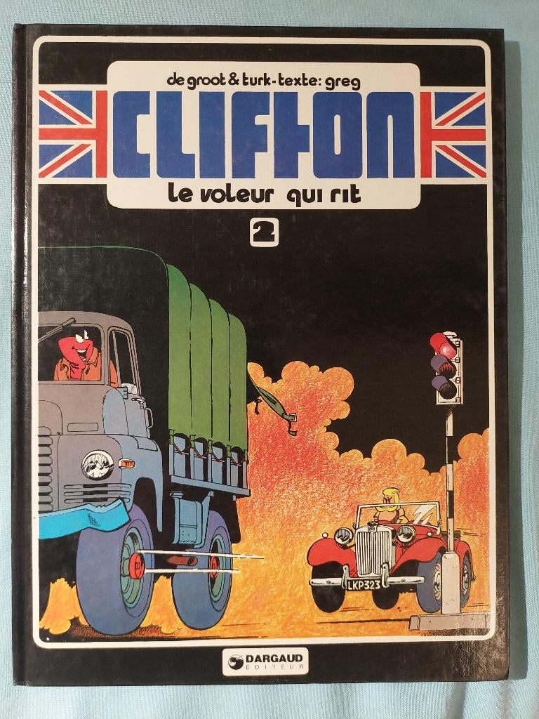 Clifton T.2 Le voleur qui rit - édition originale (eo) - TB, Boeken, Stripverhalen, Ophalen of Verzenden, Gelezen