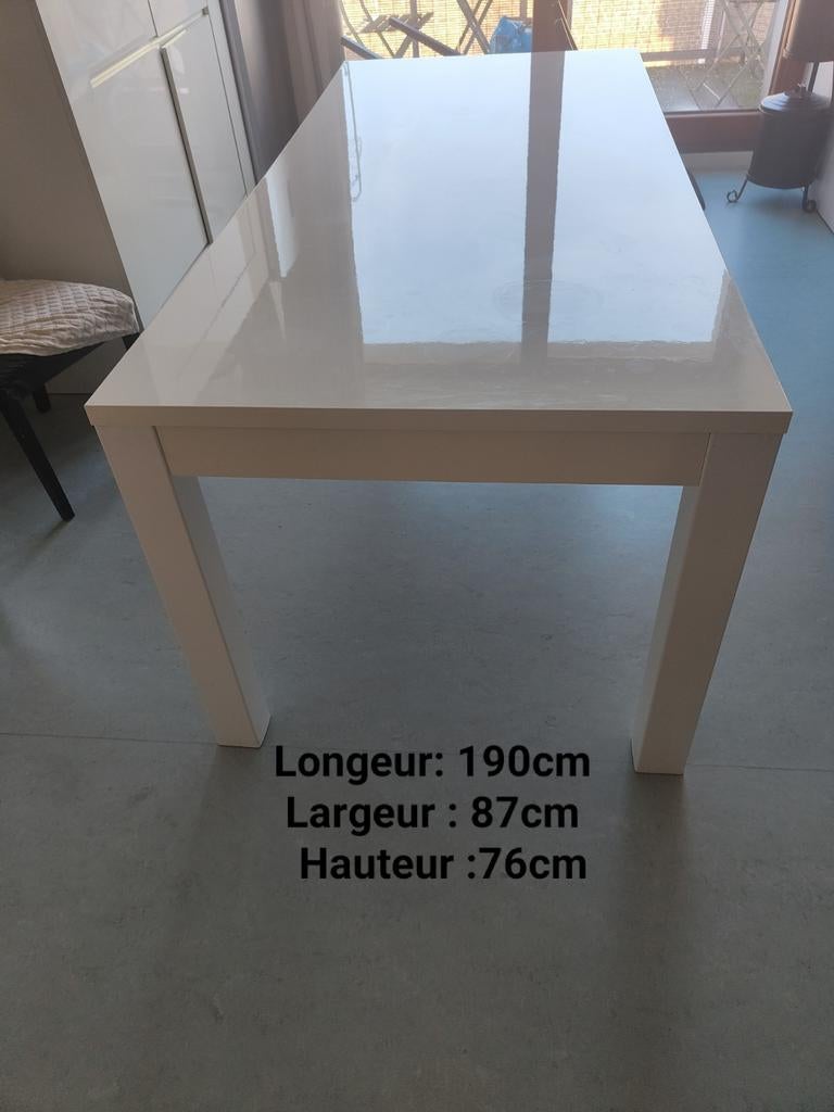 table salle a manger, Enlèvement