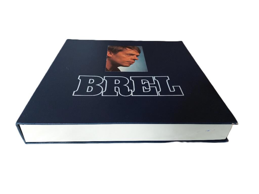 Jacques Brel – Coffret complet 8 LP (Barclay), Ophalen, Gebruikt, 1970 - 1979, Boxset