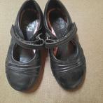 zwarte kinderschoenen CLARKS maat 7 F (ong. 24), CLARKS, Enlèvement ou Envoi, Chaussures, Fille