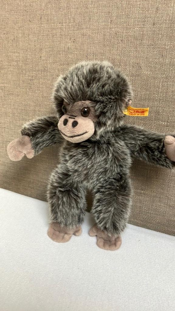 Steiff Original - Gora Gorilla Baby - 25 cm, Verzamelen, Ophalen of Verzenden, Zo goed als nieuw, Stoffen beer, Steiff