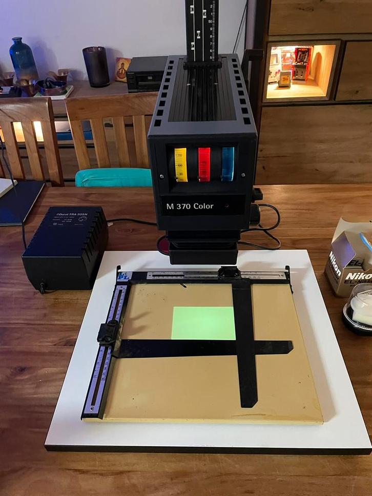 Agrandisseur DURST M370 color & matériel de chambre noire, TV, Hi-fi & Vidéo, Photo | Matériel chambre noire, Comme neuf, Enlèvement