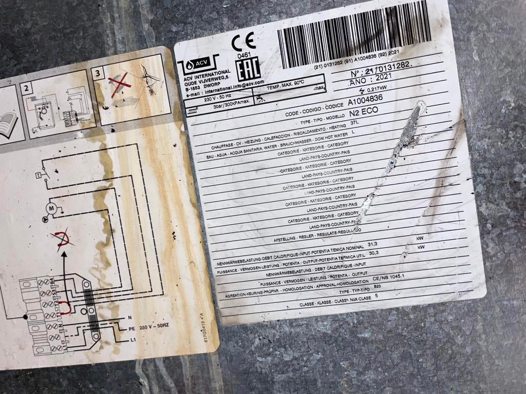 Chaudiere Mazout, Bricolage & Construction, Enlèvement, Utilisé, Autres types